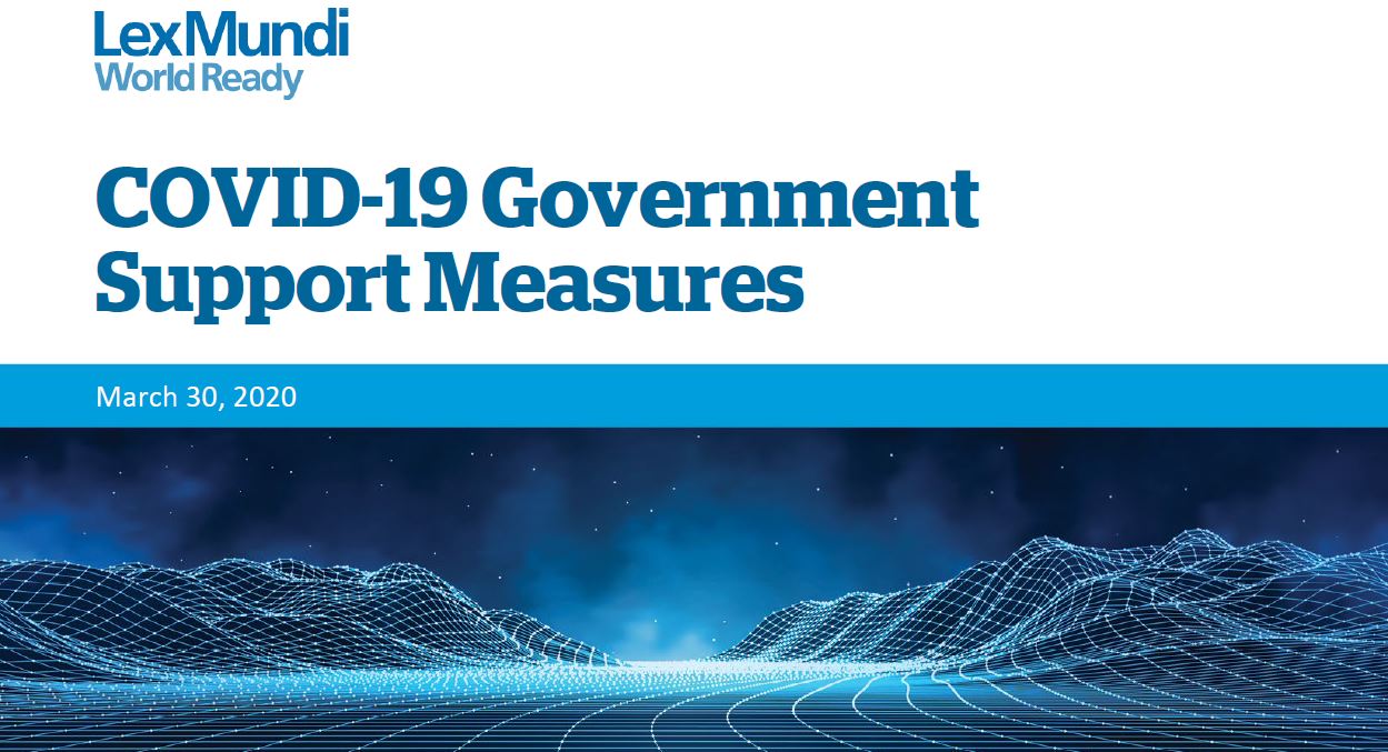 Chiomenti joins Lex Mundi Covid-19 Government Support Measures Report