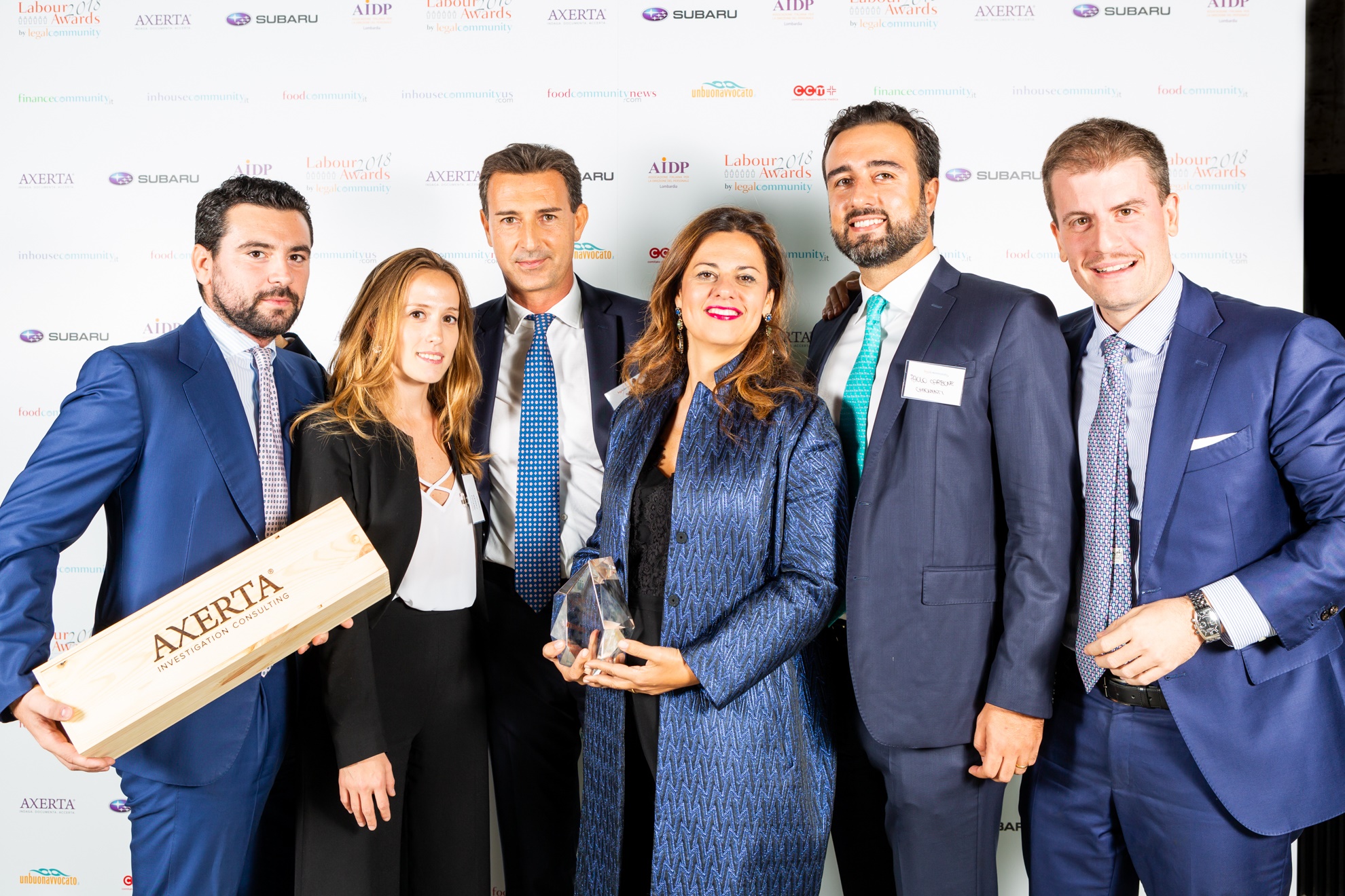 Legalcommunity Labour Awards 2018: Chiomenti "Law firm of the year - Consultancy"