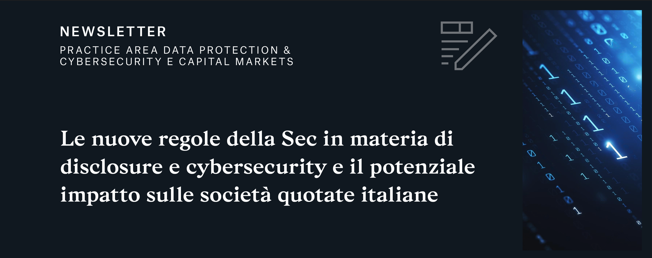 Newsletter | Data Protection & Cybersecurity e Capital Markets 10/08/2023