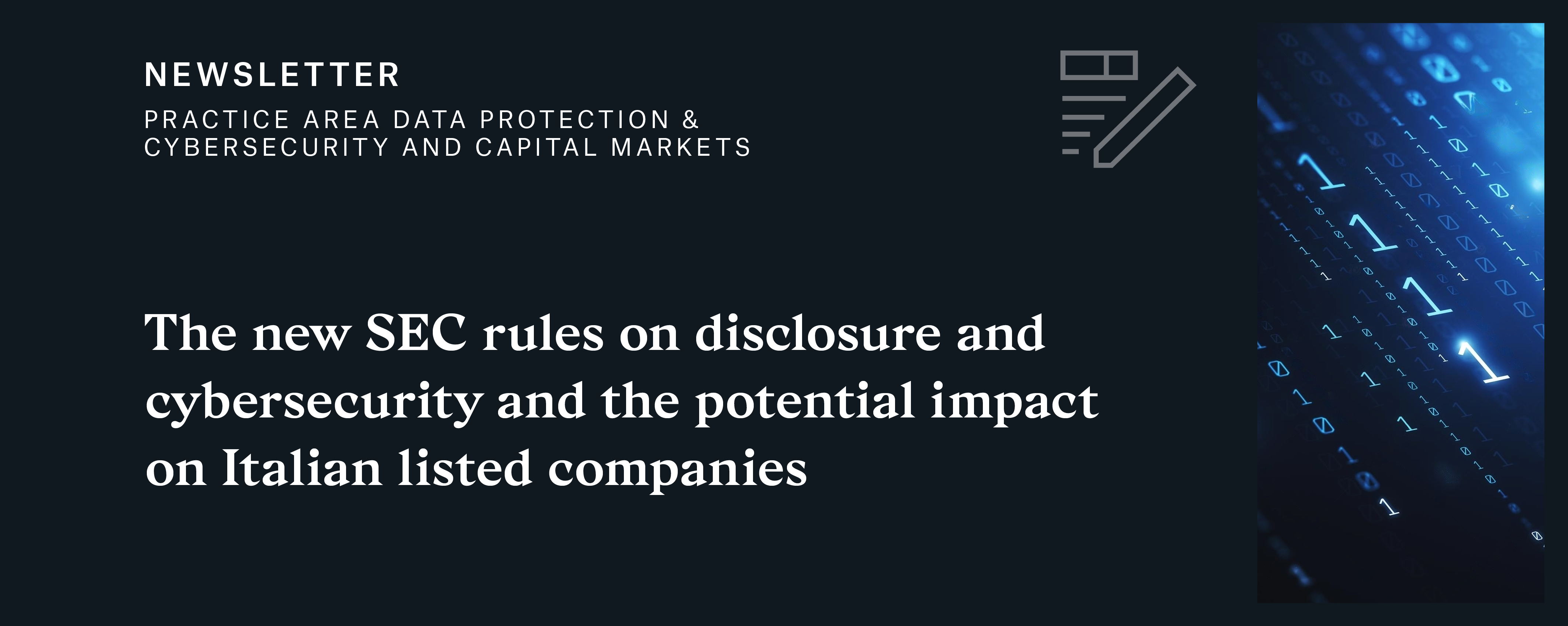 Newsletter | Data Protection & Cybersecurity and Capital Markets 10 August 2023