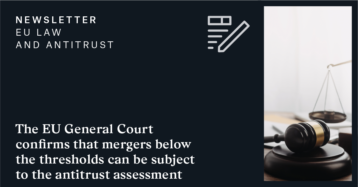 Newsletter | EU law and antitrust