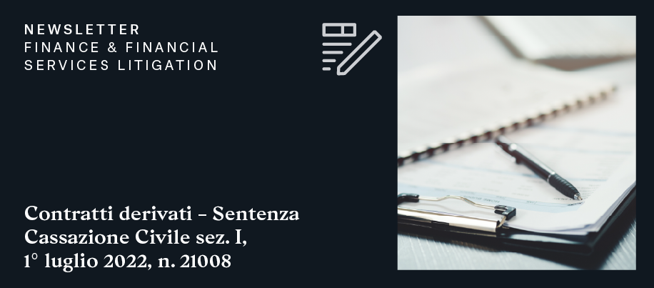 Newsalert | Finance & Financial Services Litigation