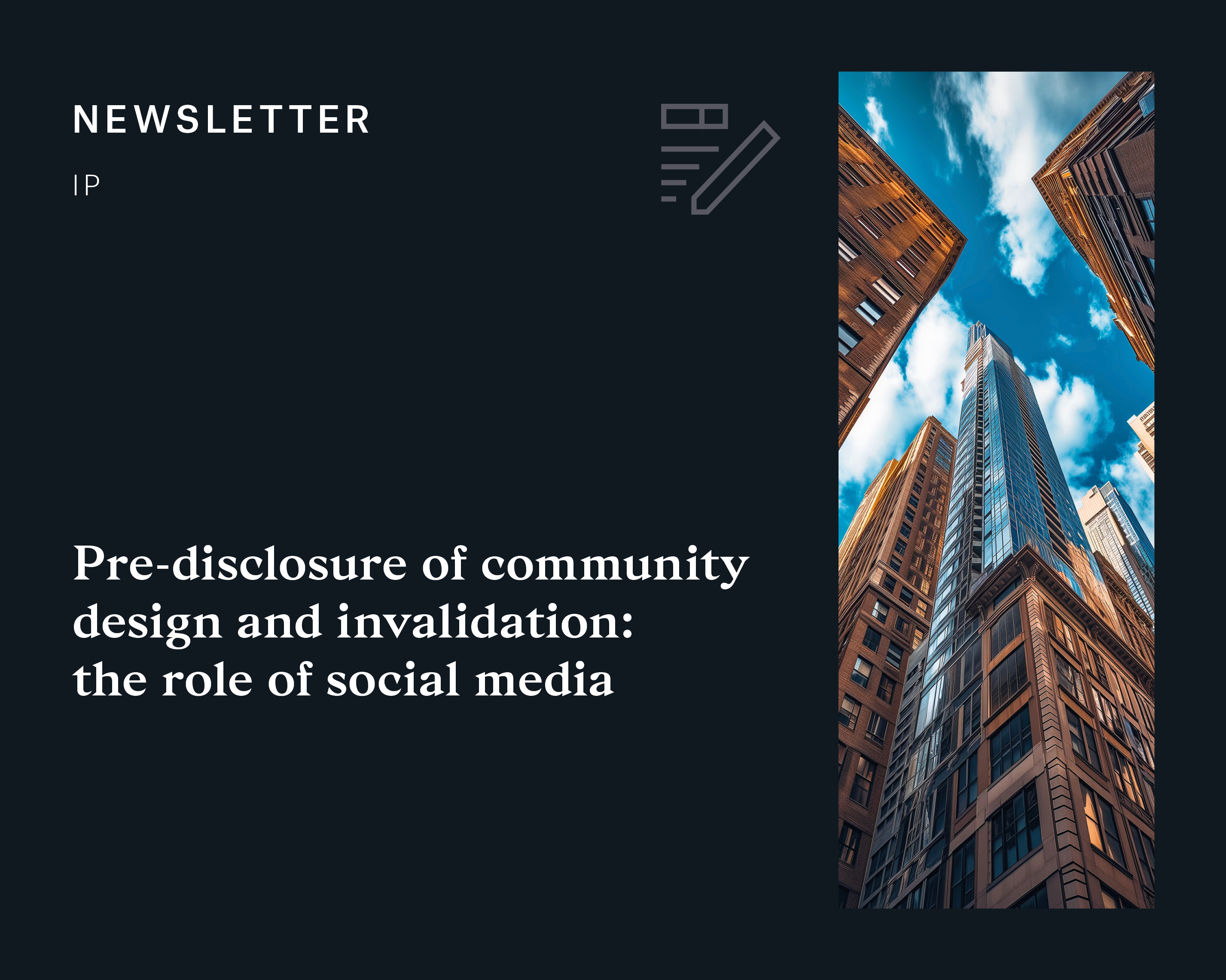 Newsletter | IP 29/03/2024