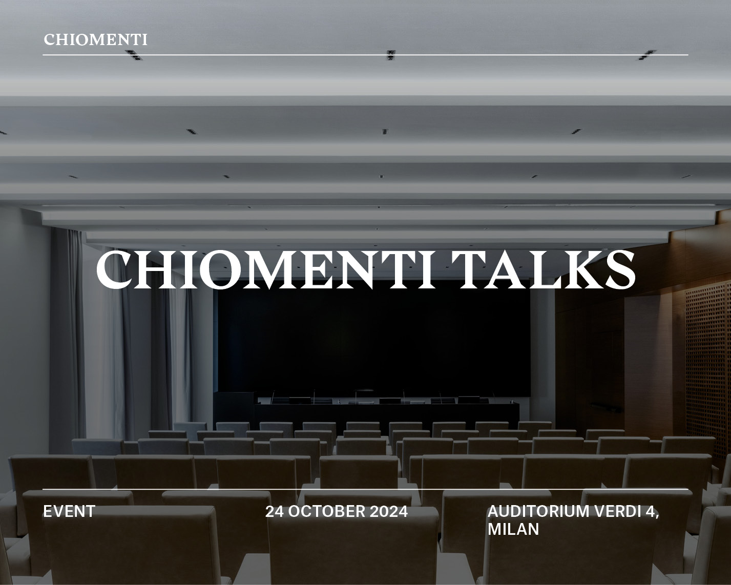 Chiomenti Talks | 24/10/2024