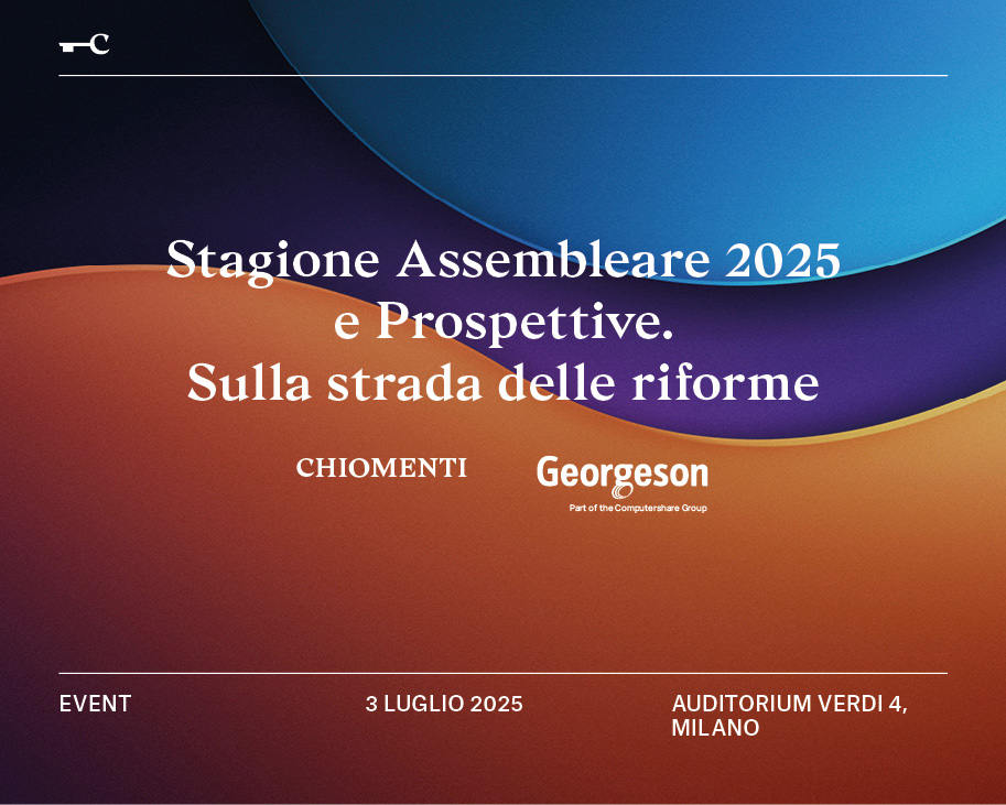 Stagione Assembleare 2025 e prospettive. Sulla strada delle riforme