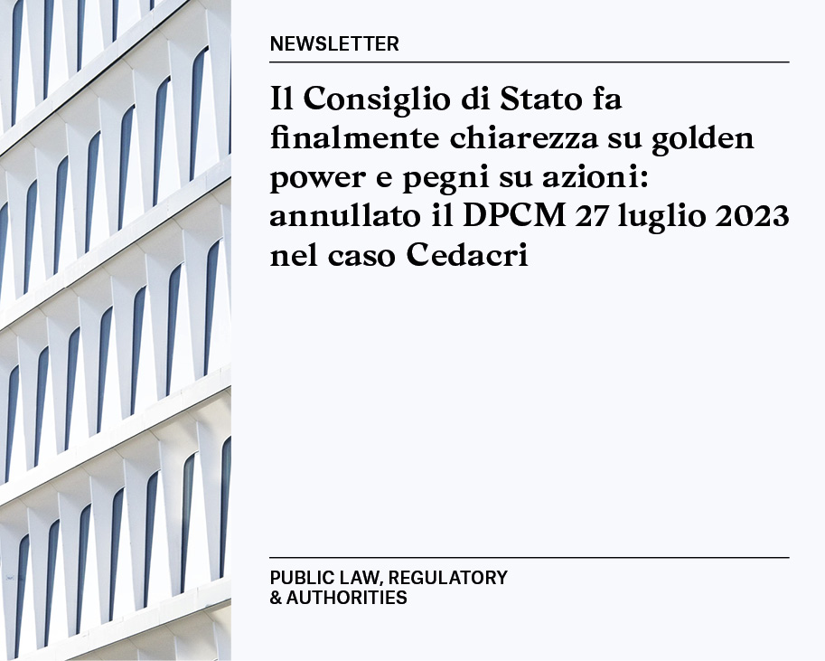 Newsletter | Public Law, Regulatory & Authorities 09/12/2025