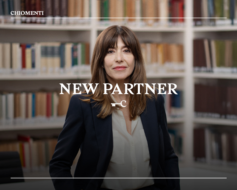 Lydia Mendola new Partner Chiomenti
