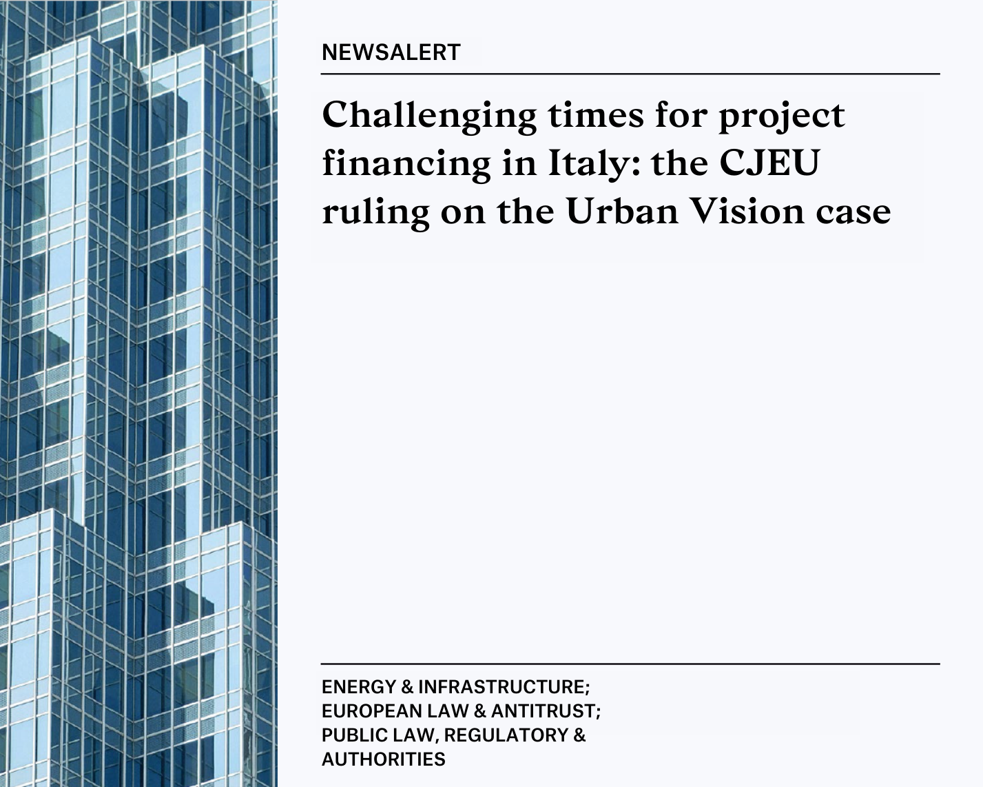 Newsalert | Energy & Infrastructure; European Law & Antitrust; Public Law, Regulatory & Authorities 06/02/2026