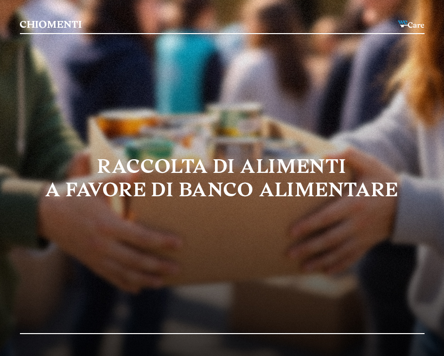 Chiomenti organizza una raccolta di alimenti a favore di Banco Alimentare
