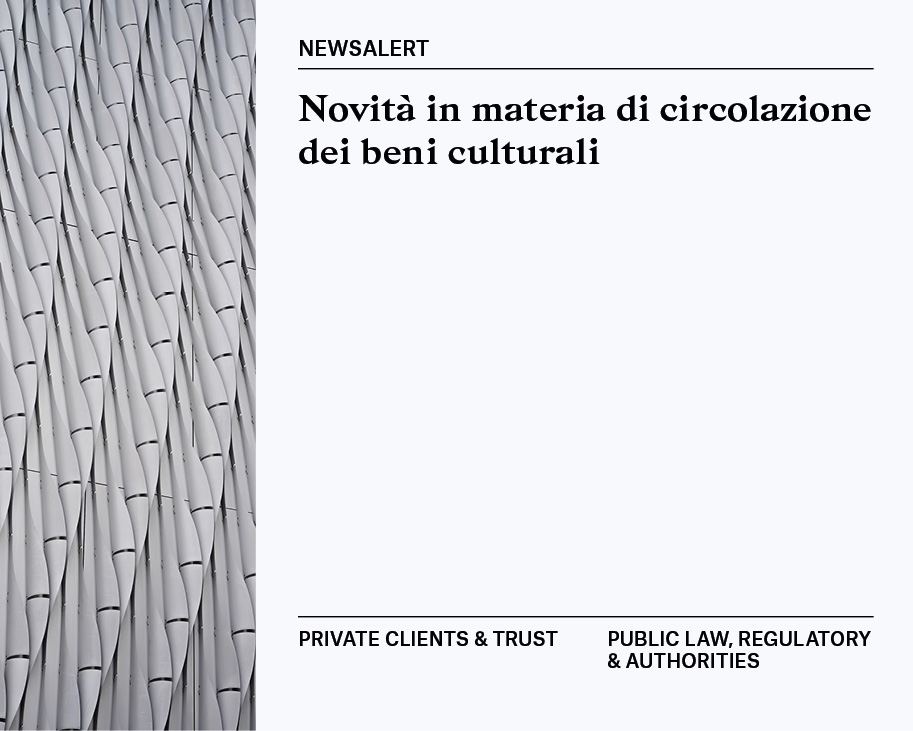 Newsalert | Private Clients & Trust; Public Law, Regulatory & Authorities 090/04/2026