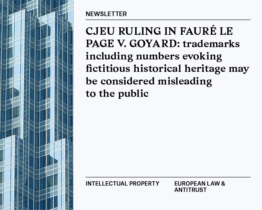Newsletter | Intellectual Property; European Law & Antitrust 18/06/2026