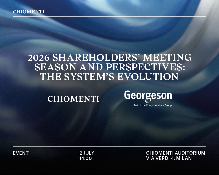 2026 Shareholders’ Meeting Season and Perspectives: the system's evolution