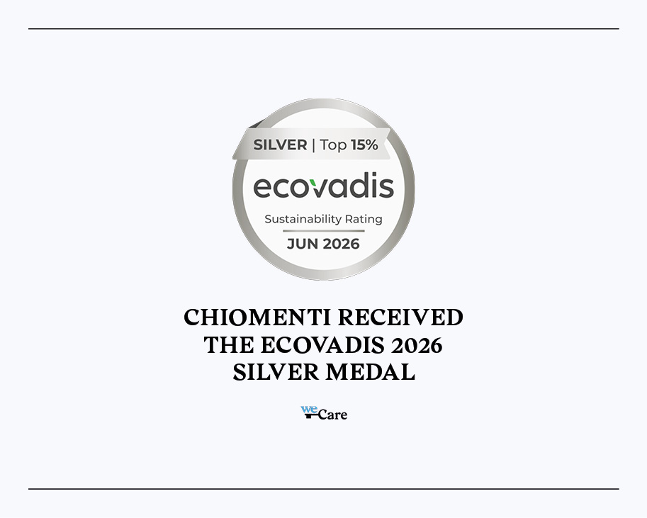 Chiomenti received the EcoVadis 2026 Silver Medal