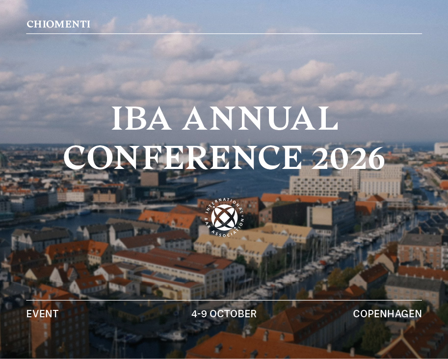 Chiomenti all'IBA Annual Conference 2026